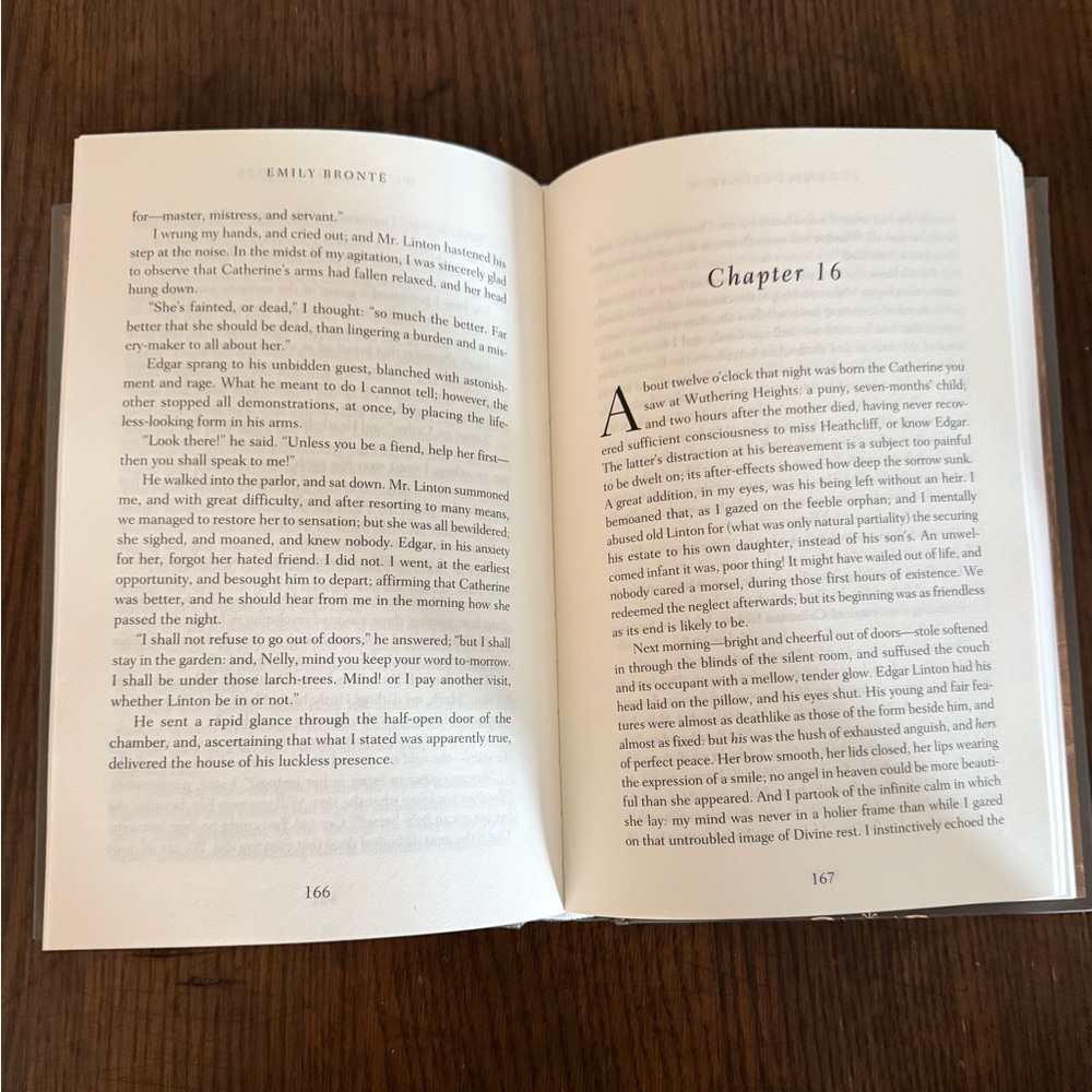 Wuthering Heights Deluxe Hardcover by Emily Brontë | Brand New - Picture 6 of 7